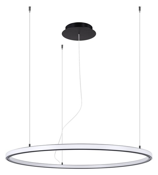 Πολυέλαιος LED Risa, Μαύρος, 3000K, 90x90x160 cm