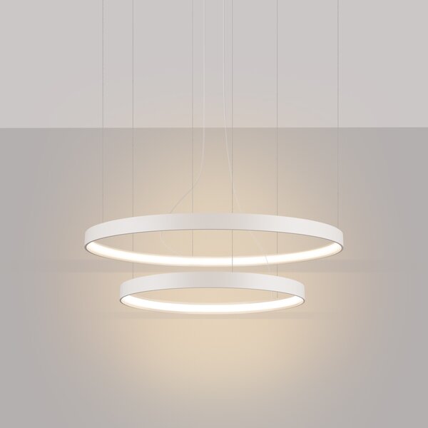Πολυέλαιος LED Rio 2, Μπεζ, 3000K, 78x78x150 cm