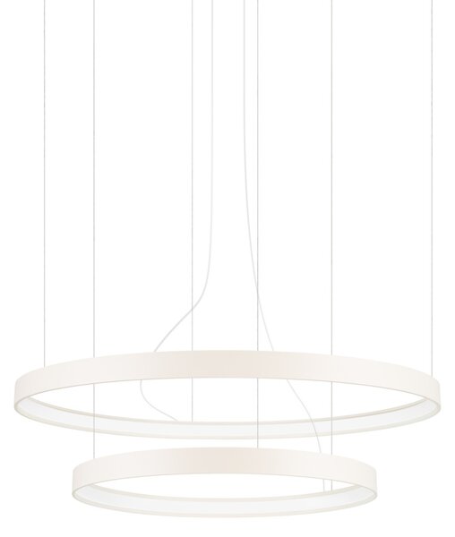 Πολυέλαιος LED Rio 2, Μπεζ, 3000K, 78x78x150 cm