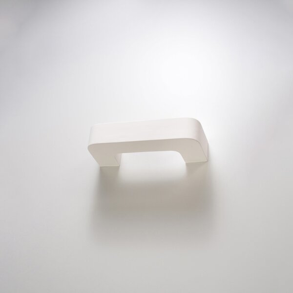 Κεραμικό φωτιστικό τοίχου Magnet, Λευκό, 36x15x7.5 cm