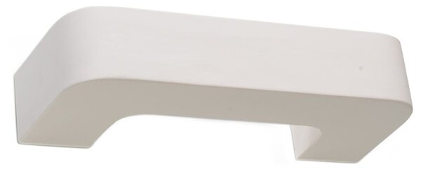 Κεραμικό φωτιστικό τοίχου Magnet, Λευκό, 36x15x7.5 cm