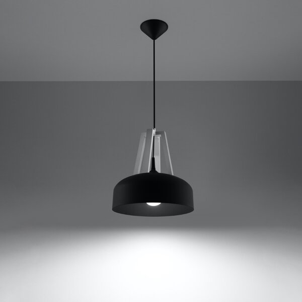Κρεμαστό φωτιστικό E27 Casco V2, Λευκό, 30x30x85 cm