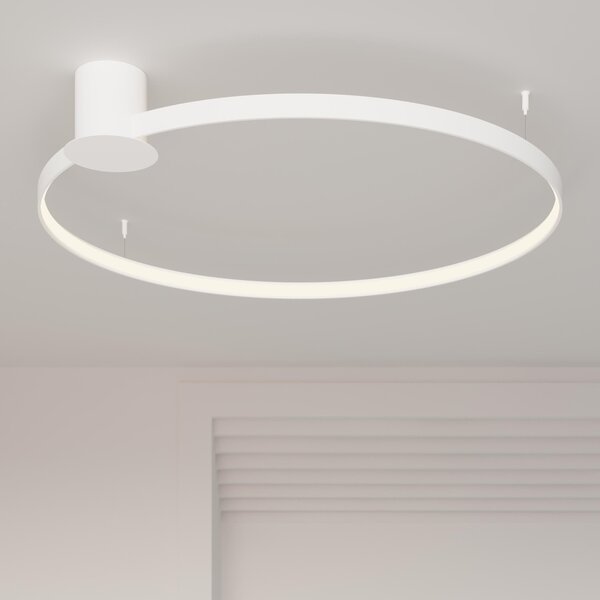 Πλαφονιέρα LED Rio, Λευκή, 4000K, 110x118x12.5 cm