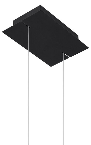 Κρεμαστό φωτιστικό LED Rio, Μαύρο, 4000K, 110x16x150 cm