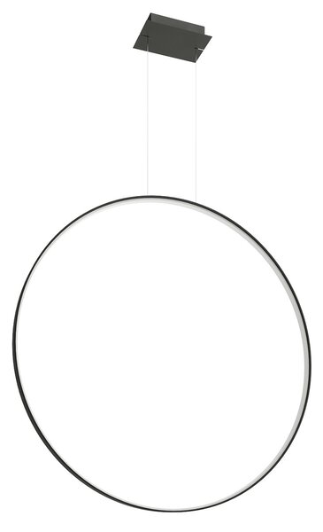 Κρεμαστό φωτιστικό LED Rio, Μαύρο, 4000K, 110x16x150 cm