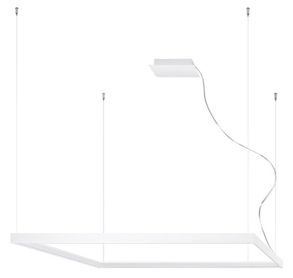 Πολυέλαιος LED Nelya, Λευκός, 3000K, 110x110x150 cm