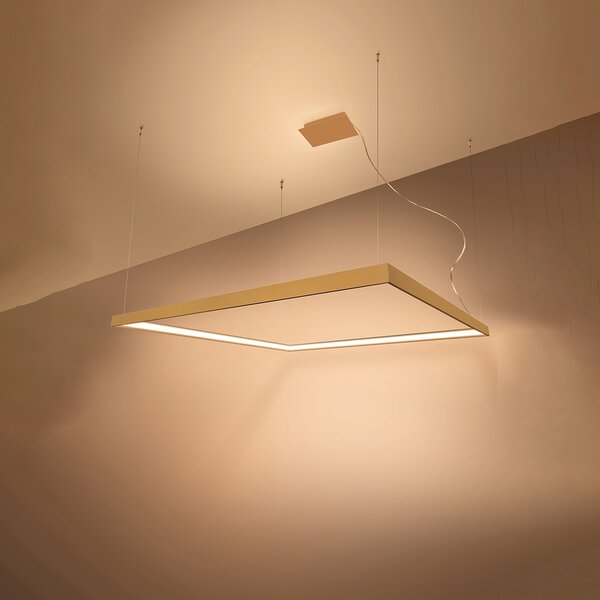 Πολυέλαιος LED Nelya, Χρυσός, 3000K, 110x110x150 cm