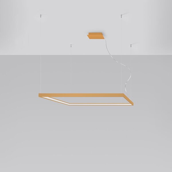 Πολυέλαιος LED Nelya, Χρυσός, 3000K, 110x110x150 cm