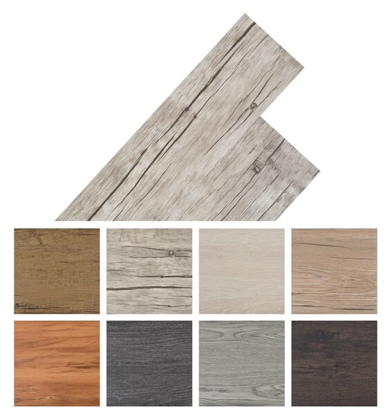 VidaXL Δάπεδο Αυτοκόλλητο Washed Oak 2,51 μ² / 2 χιλ. από PVC