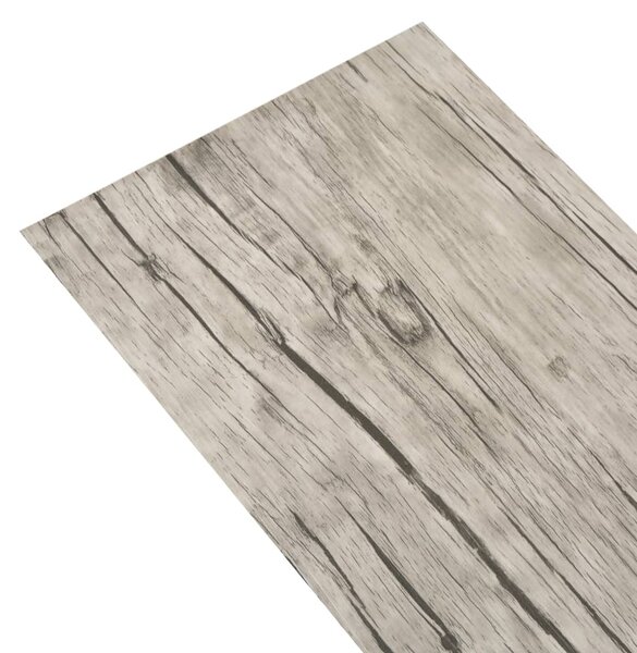 VidaXL Δάπεδο Αυτοκόλλητο Washed Oak 2,51 μ² / 2 χιλ. από PVC