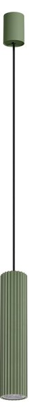 Κρεμαστό φωτιστικό LED Ivar 1, Λαδί, 3000K, 6.4x6.4x200 cm