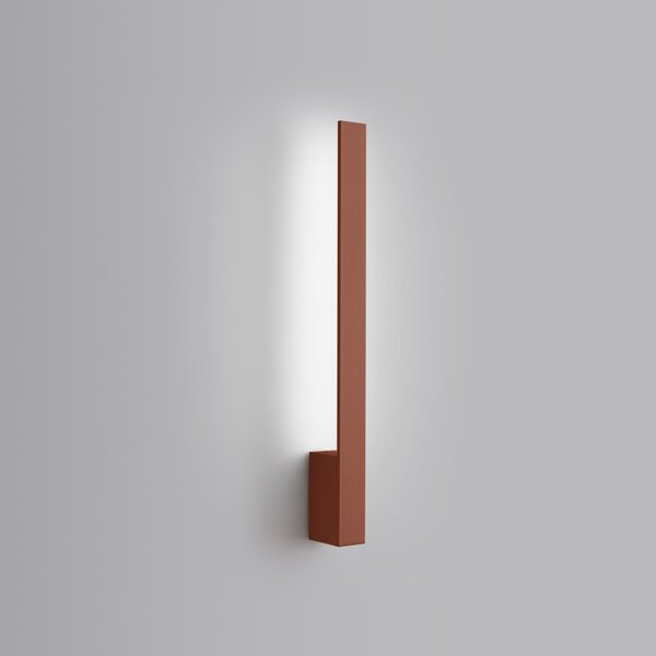 Φωτιστικό τοίχου LED Lahti 50, Κόκκινο, 4000K, 4x6.5x50 cm