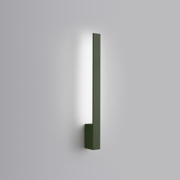 Φωτιστικό τοίχου LED Lahti 50, Λαδί, 4000K, 4x6.5x50 cm