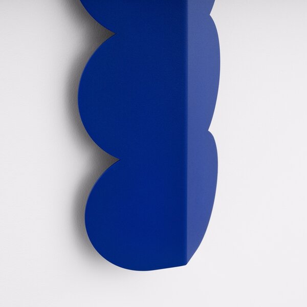 Φωτιστικό τοίχου Biscuit, Μπλε Ultramarine, 16.3x5.8x33.6 cm
