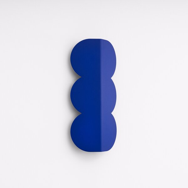 Φωτιστικό τοίχου Biscuit, Μπλε Ultramarine, 16.3x5.8x33.6 cm