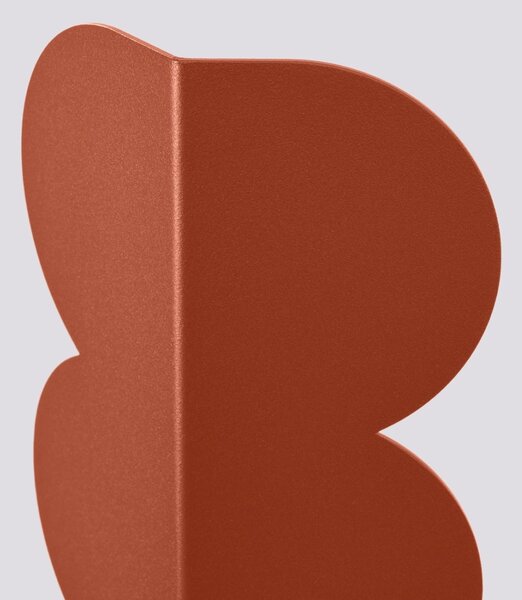 Φωτιστικό τοίχου Biscuit, Κόκκινο, 16.3x5.8x33.6 cm