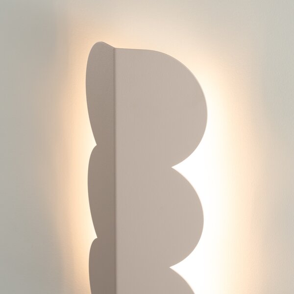 Φωτιστικό τοίχου Biscuit, Taupe, 16.3x5.8x33.6 cm