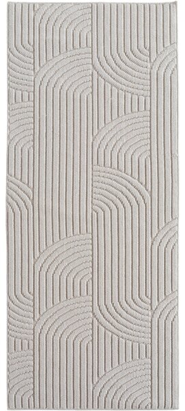 Χαλί διαδρόμου Helix V2, Κρεμ, 80x250 cm