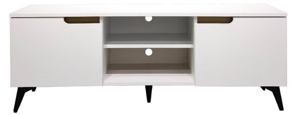 Έπιπλο τηλεόρασης, Kemvio, Pako, Λευκό 150x38x44 cm
