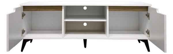 Έπιπλο τηλεόρασης, Kemvio, Pako, Λευκό 150x38x44 cm