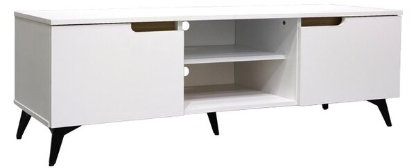 Έπιπλο τηλεόρασης, Kemvio, Pako, Λευκό 120x38x44 cm