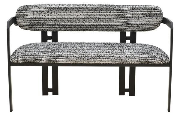 Παγκάκι, Berdona, Pako, Μαύρο 120x47x78 cm