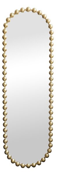 Επιτοίχιος καθρέφτης, Myrtus, Pako, Χρυσό 50x2.5x160 cm