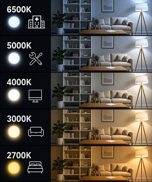 Κρεμαστό φωτιστικό LED, Ganden, Pako, Λευκό 26.5x26.5x20 cm