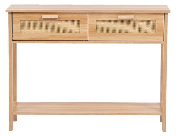 Κονσόλα, Alenda, Pako, Φυσικό 100x30x76 cm