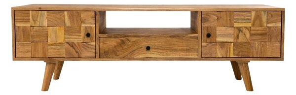 Έπιπλο τηλεόρασης, Firpo, Pako, Φυσικό 130x35x45 cm
