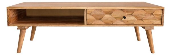 Τραπεζάκι σαλονιού, Kaldio, Pako, Φυσικό 120x60x40 cm