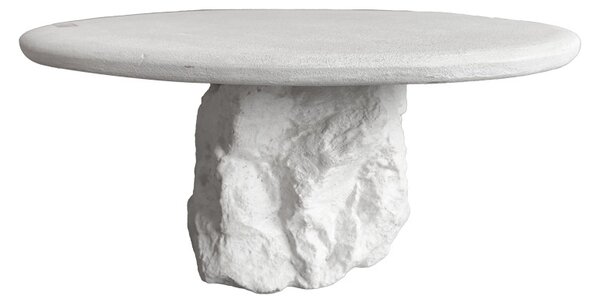 Τραπεζάκι σαλονιού, Zinol, Pako, Λευκό 80x80x36 cm
