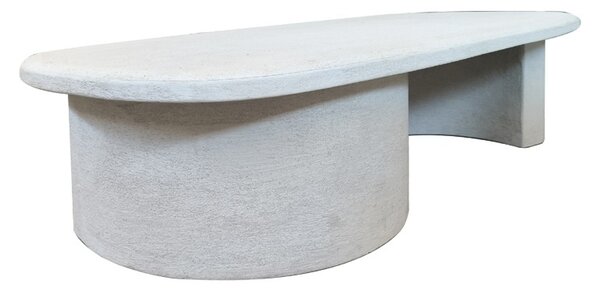 Τραπεζάκι σαλονιού, Verven, Pako, Λευκό 120x60x32 cm