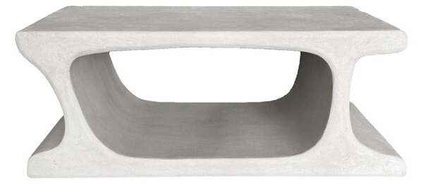 Τραπεζάκι σαλονιού, Nafel, Pako, Λευκό 120x60x45 cm