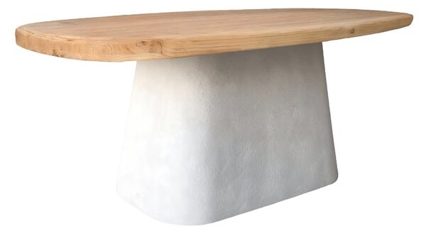 Τραπεζαρία, Herona, Pako, Λευκό 180x90x78 cm