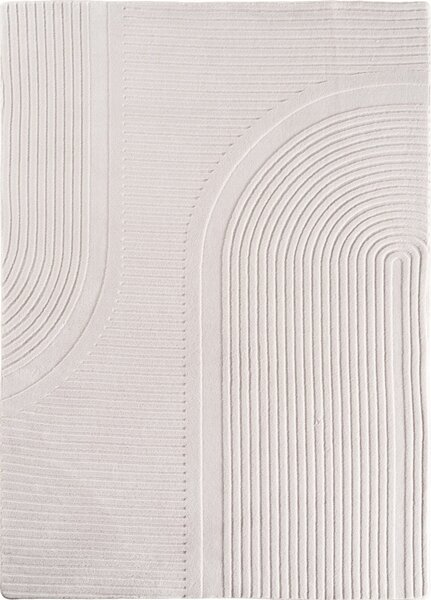 Covor traversa boho Pompei V2 Crem 80x150 cm