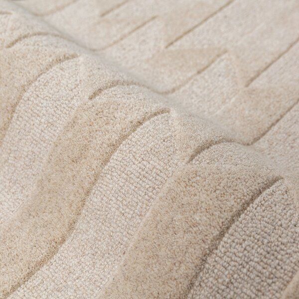 Covor traversa Apex Border Wool Verde 60x230 cm