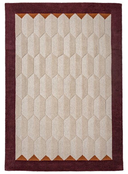 Covor Apex Border Wool Visiniu 120x170 cm