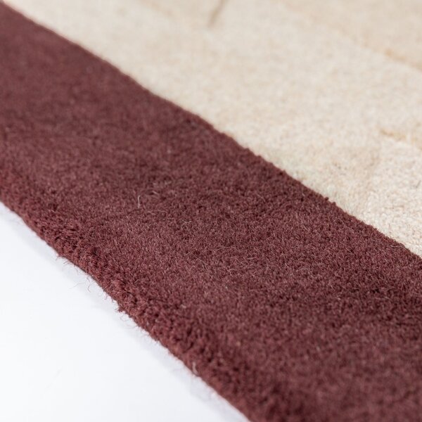 Covor Apex Border Wool Visiniu 120x170 cm
