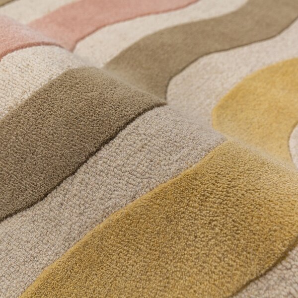 Covor Cascade Wool Mov 140x200 cm