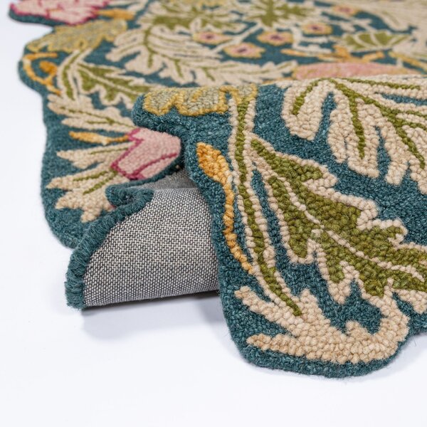 Covor traversa Daphne Shaped Floral Multicolor 60x230 cm