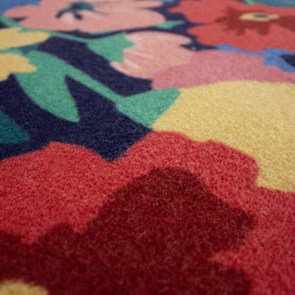 Covor Cut Out Floral Multicolor 140x200 cm