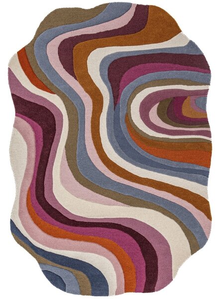 Covor oval Envy Wool Multicolor 140x200 cm