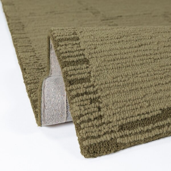 Covor traversa Harris Modula Wool Fistic 80x230 cm
