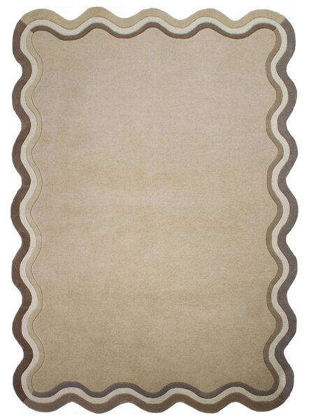 Covor Leo Scallop Border Natural 120x170 cm