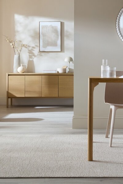 Covor Linear Washable Gri 140x194 cm
