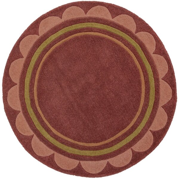 Covor rotund Lois Multicolor 120x120 cm