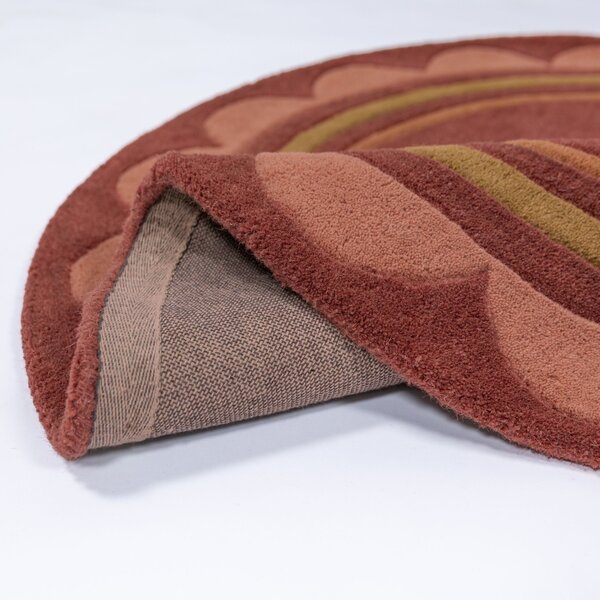 Covor rotund Lois Multicolor 120x120 cm