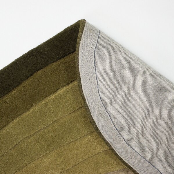 Covor Puddle Ombre Wool Verde 160x230 cm