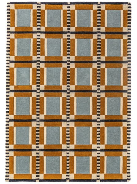 Covor Quadro Wool Multicolor 140x200 cm